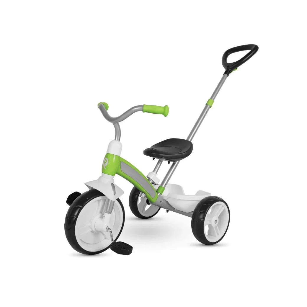 Qplay T180-5 Elite Plus Tricycle with Basket & Back Support Green Age- 2 Years & Above