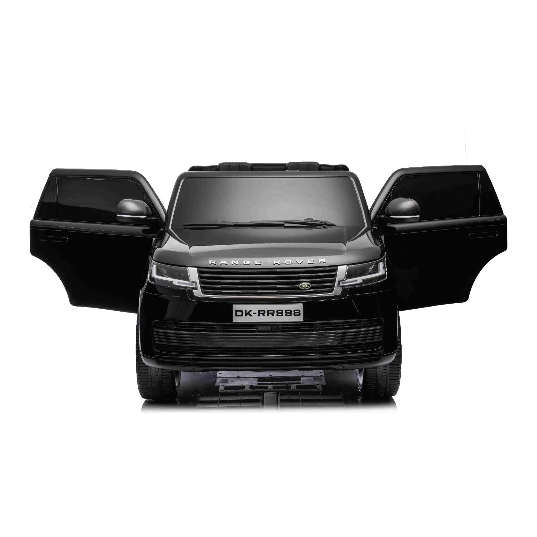 Range Rover 12V/10AH Electric Car Ride On Toy with 2 Seats Black Age- 3 Years & Above