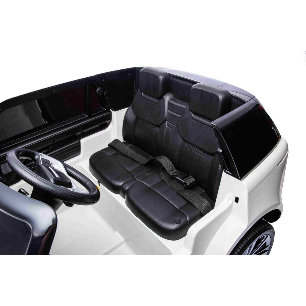 Range Rover 12V/10AH Electric Car Ride On Toy with 2 Seats Black Age- 3 Years & Above