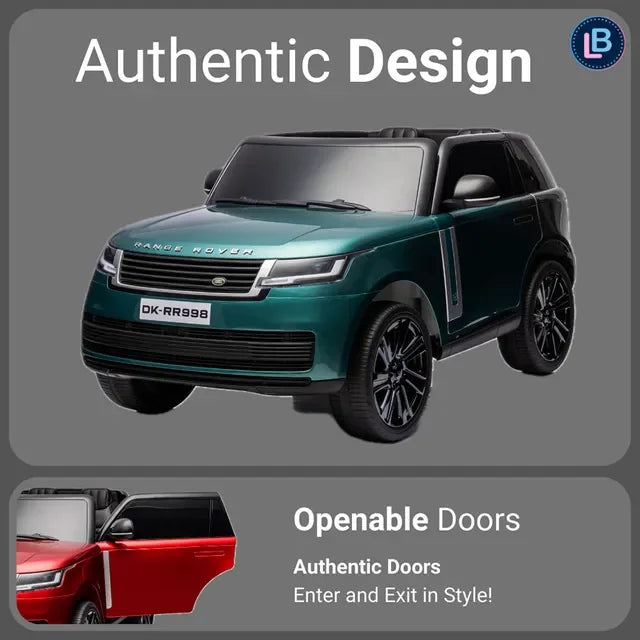 Range Rover 12V/7AH Electric Car Ride On Toy Grey Age- 3 Years & Above