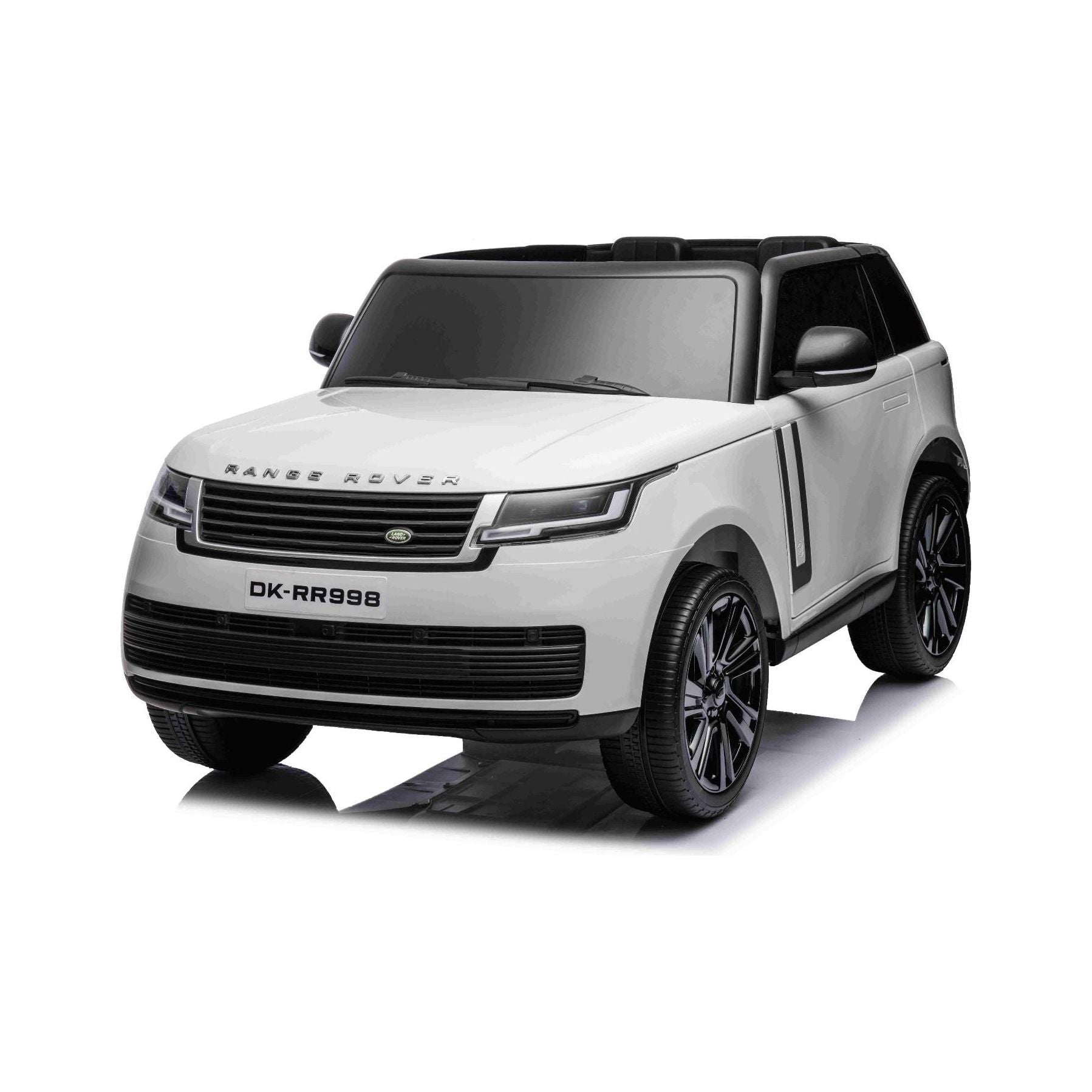 Range Rover 12V 7AH Electric Car Ride On Toy White Age 3 Years Above Peekaboo
