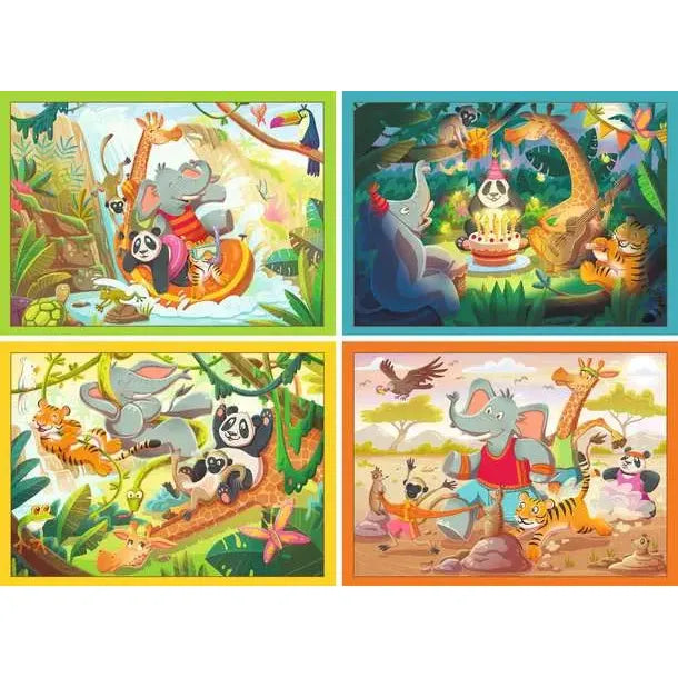 Ravensburger Speedy Puzzle  4x 35 Piece Jigsaw Puzzles 12004171 Age- 3 Years & Above