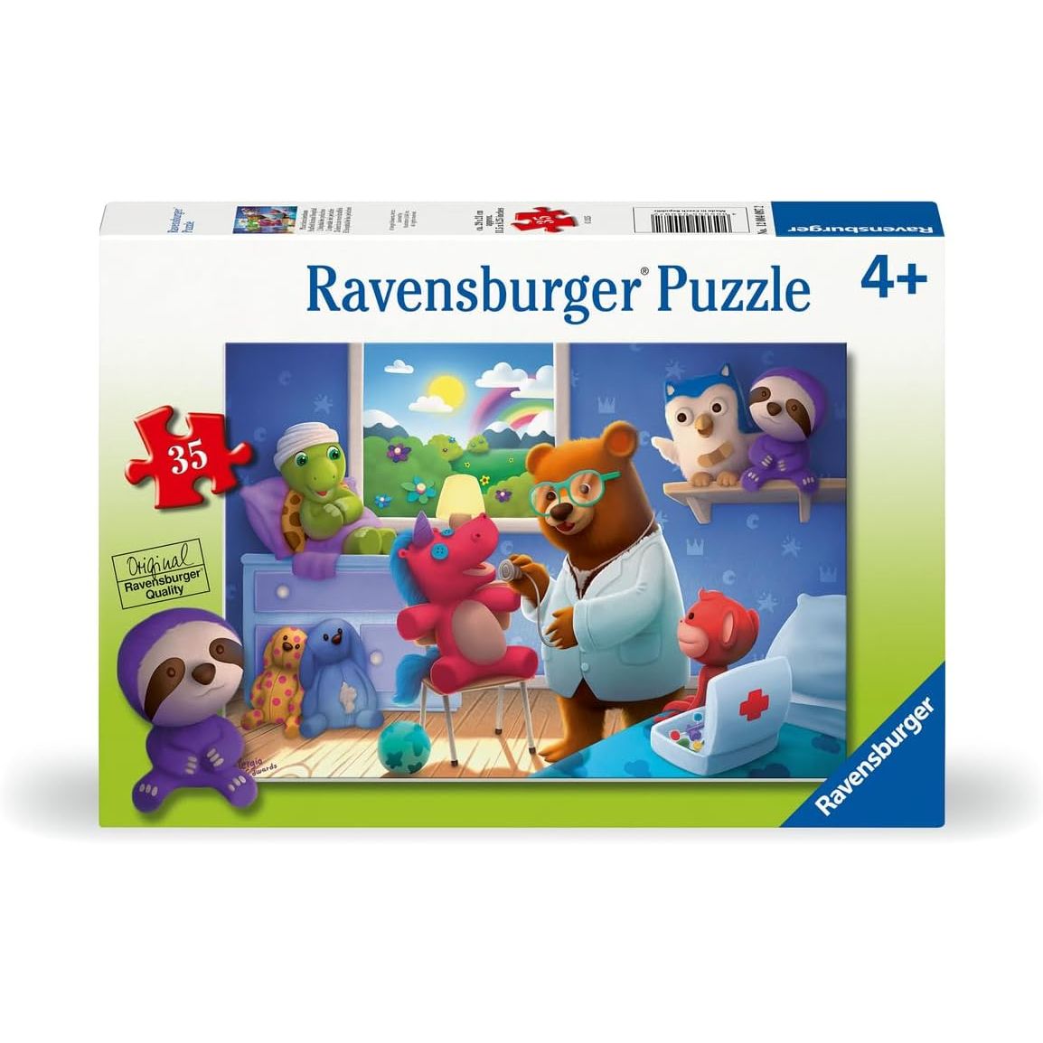 Ravensburger Stuffed Animal Hospital 35 Pieces 12004097 Age- 3 Years & Above