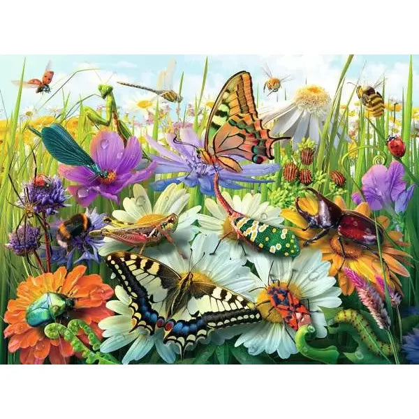 Ravensburger Wonderful World Of Insect Lids Puzzles 100 Pieces 12004049 Age- 9 Years & Above