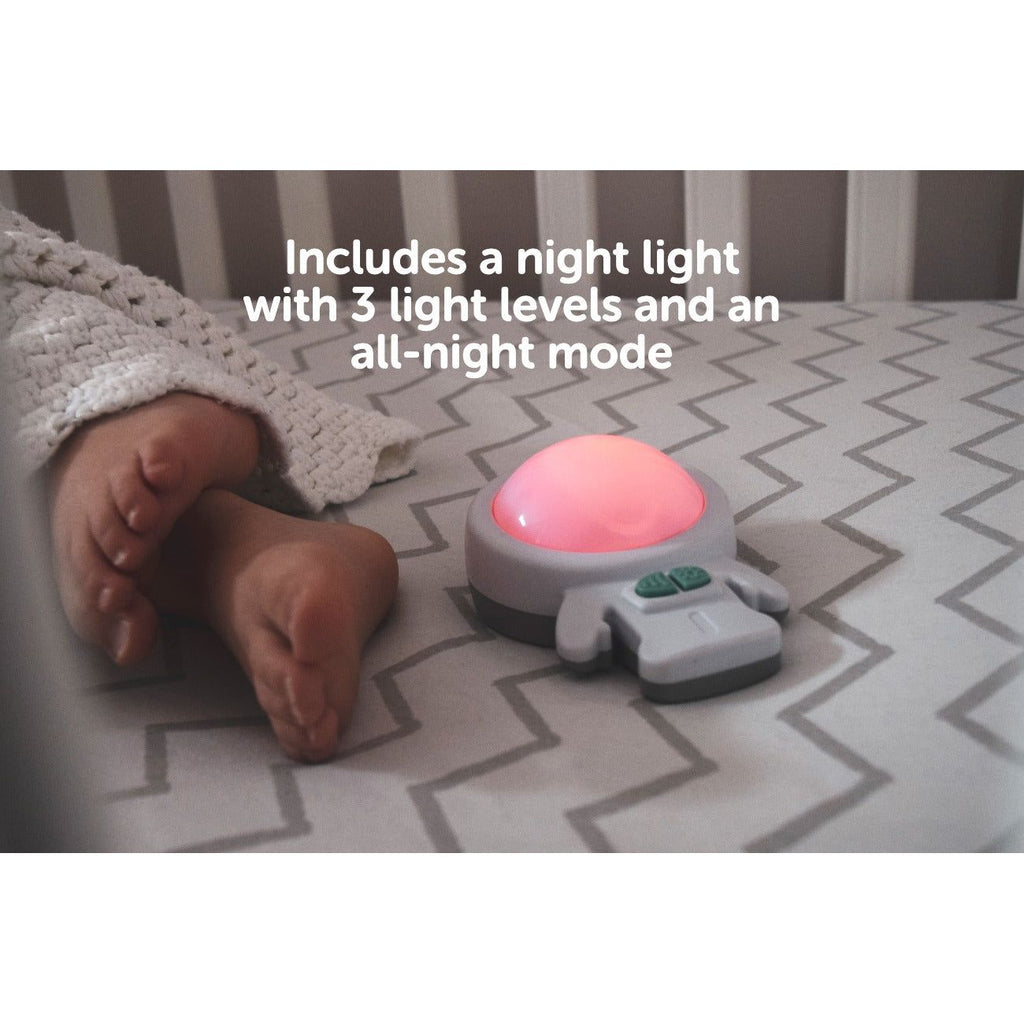 Rockit Zed Award-Winning Vibration Sleep Soother and Night Light White White Age- Newborn & Above