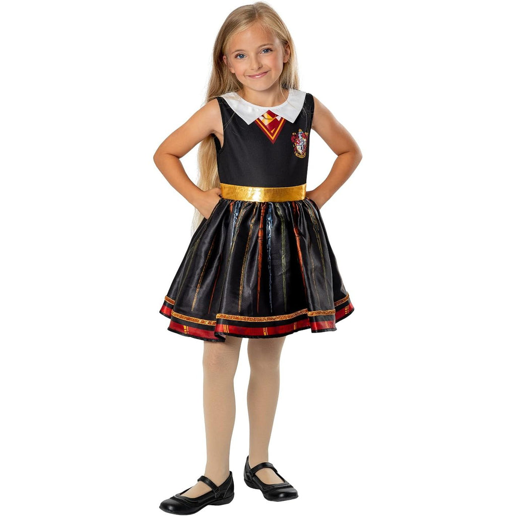 Rubies Harry Potter Hogwarts Girl's Gryffindor Dress Costume Black Age- 2 Years & Above