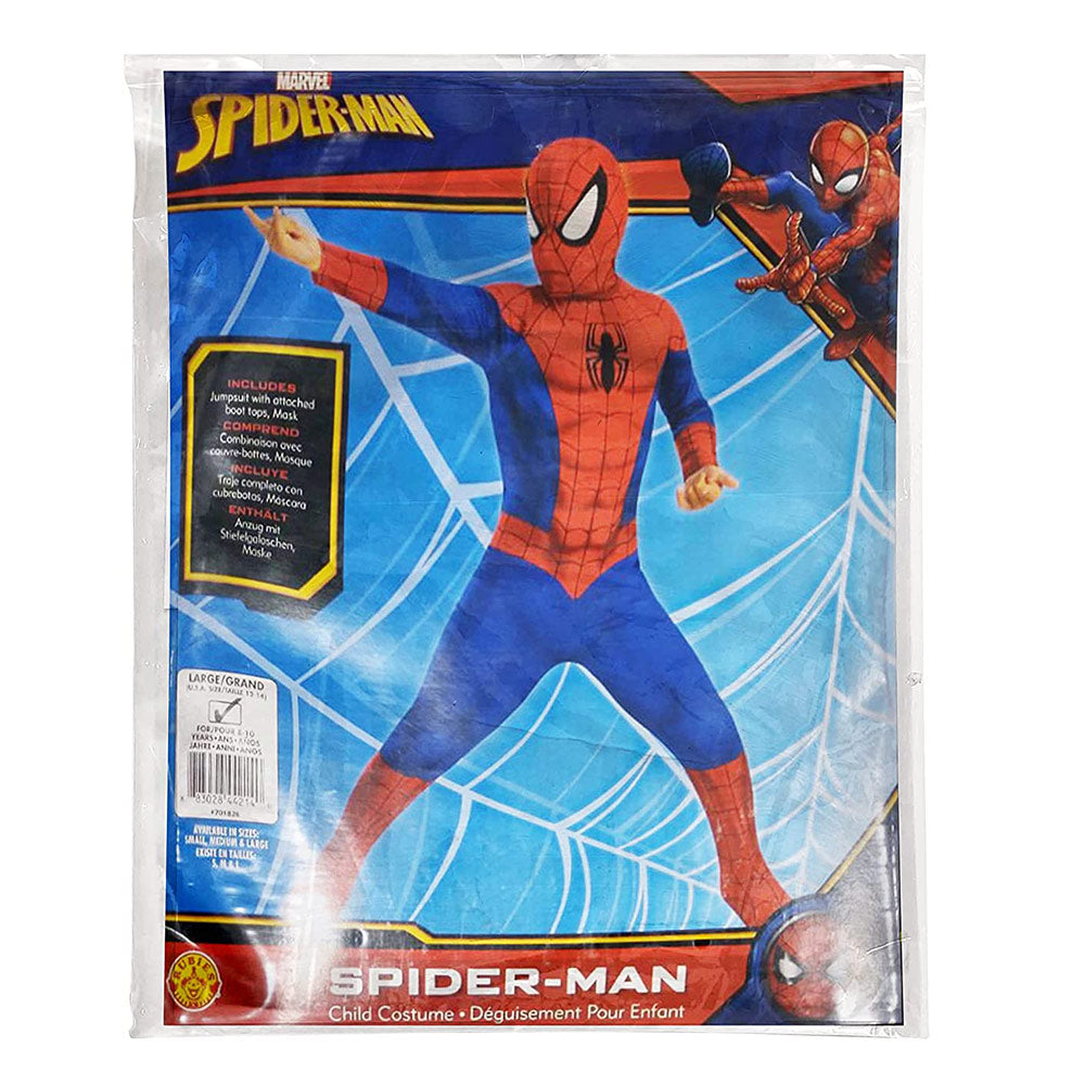 Rubies Spider-Man Kids Costume Blue/Red Age- 2 Years & Above