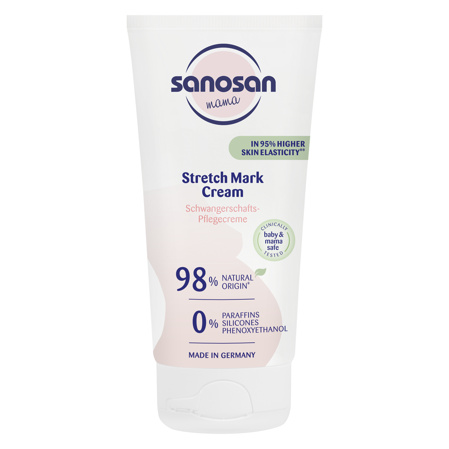 Sanosan Mama Anti Stretch Mark Cream 200Ml Age- Newborn & Above 