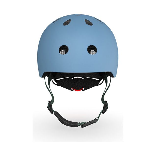 Scoot & Ride Baby Helmet XXS S Steel 96322 Age- 2 Years & Above (45 – 51cm)