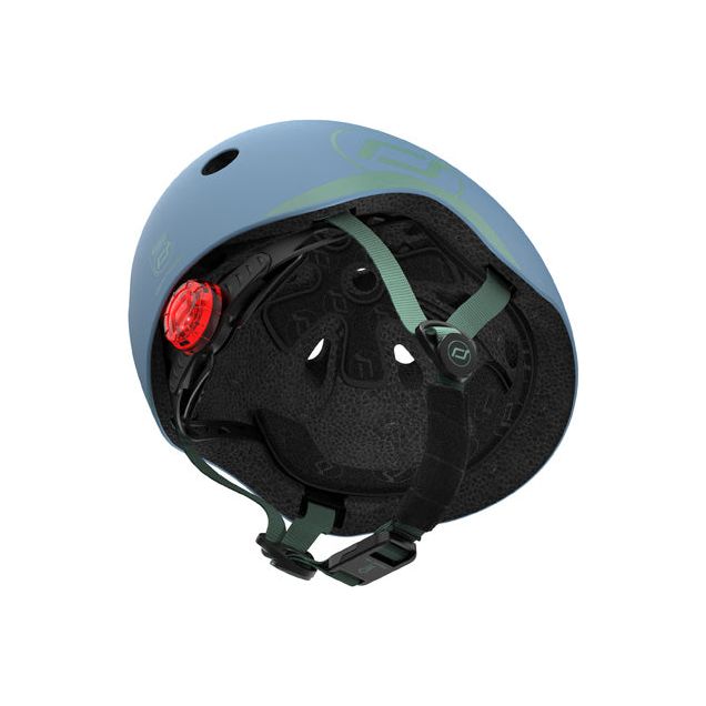 Scoot & Ride Baby Helmet XXS S Steel 96322 Age- 2 Years & Above (45 – 51cm)