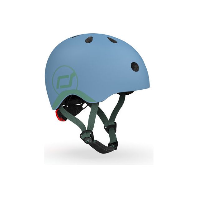 Scoot & Ride Baby Helmet XXS S Steel 96322 Age- 2 Years & Above (45 – 51cm)