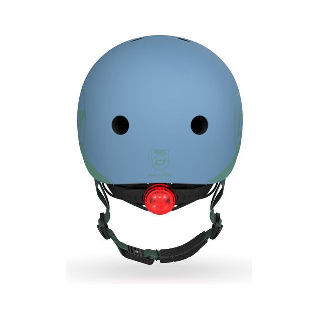 Scoot & Ride Baby Helmet XXS S Steel 96322 Age- 2 Years & Above (45 – 51cm)