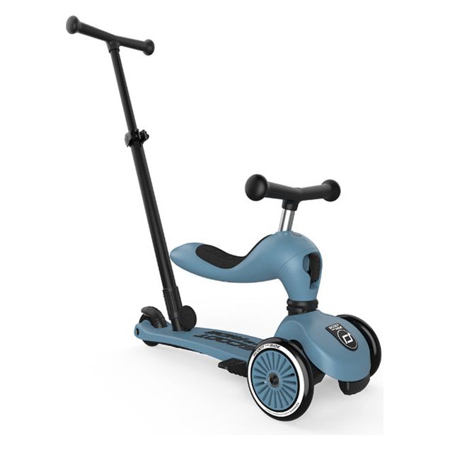 Scoot & Ride Highwaykick 1 Push and Go Steel 71 Age- 18 Months & Above ( Up to 20 kg sitting / Up to 40 kg standing)