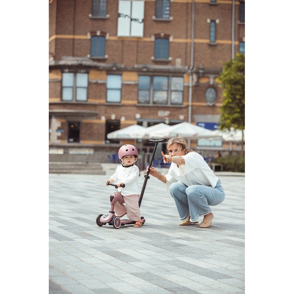 Scoot & Ride Highwaykick 1 Push and Go Wildberry 69 Age- 18 Months & Above ( Up to 20 kg sitting / Up to 40 kg standing)