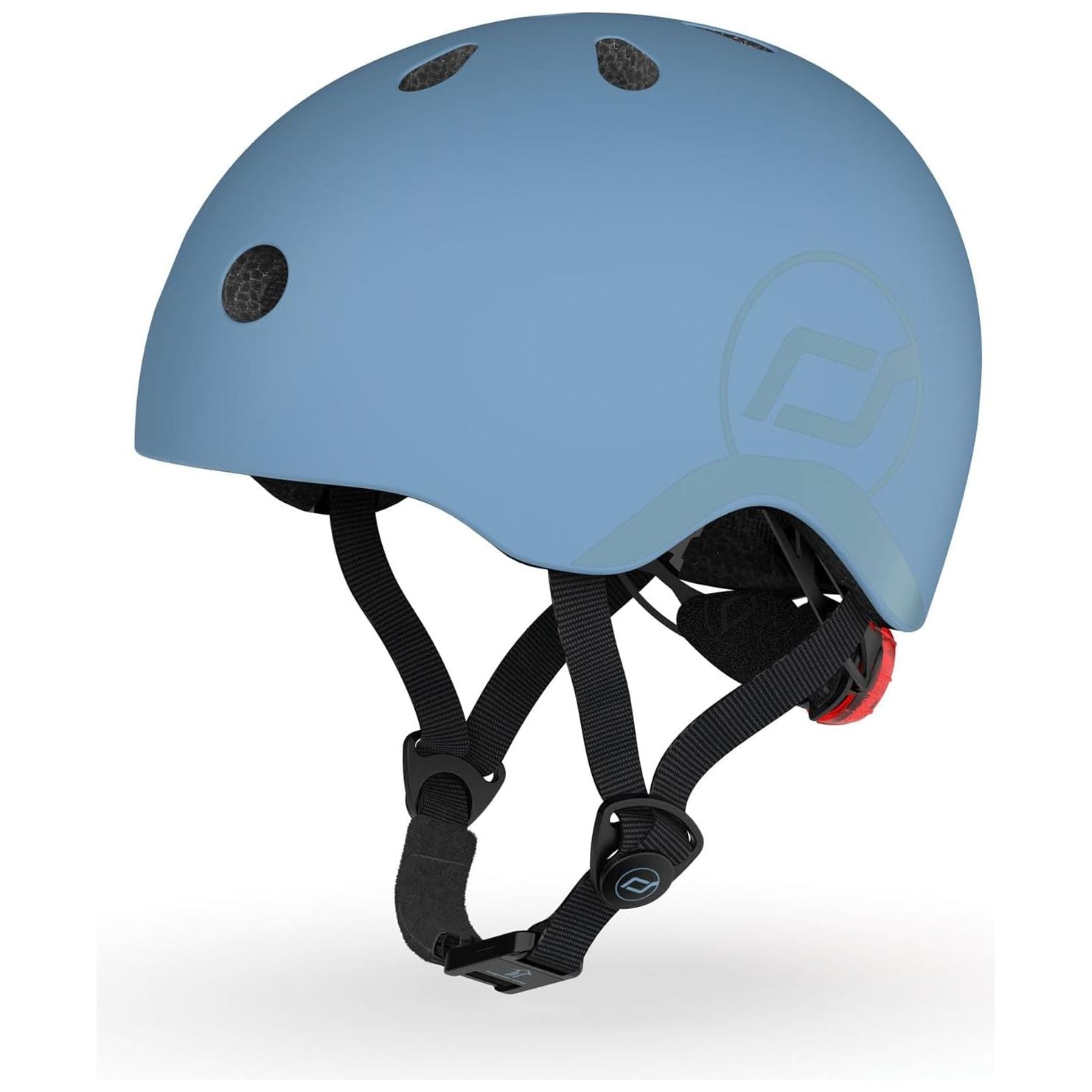 Scoot & Ride Kid Helmet S M Steel 96369 Age- S-M ( 51 - 55cm)