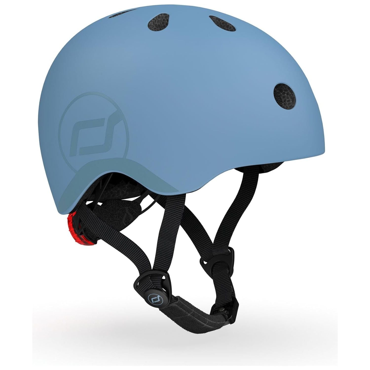 Scoot & Ride Kid Helmet S M Steel 96369 Age- S-M ( 51 - 55cm)