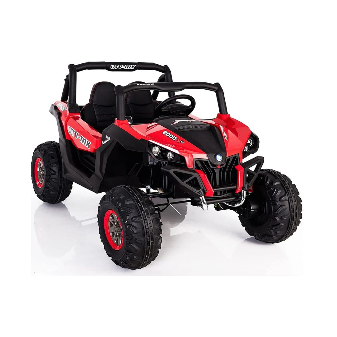 Scorpio Xux 12V Battery Operated Ride On-Remote Control without back light Red/Black Age- 3 Years & Above