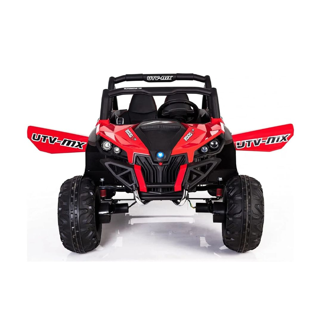 Scorpio Xux 12V Battery Operated Ride On-Remote Control without back light Red/Black Age- 3 Years & Above