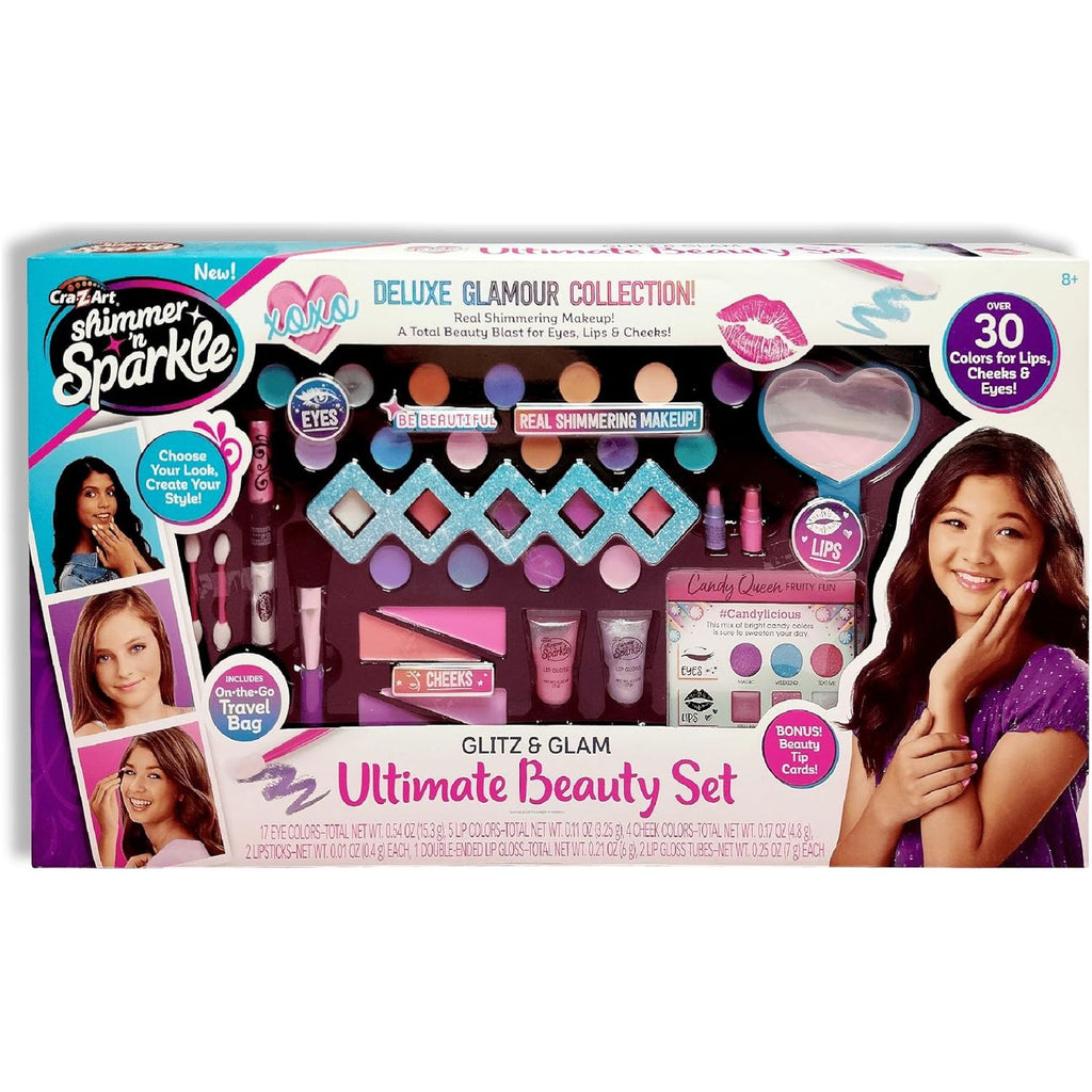 Shimmer 'n Sparkle Glitz & Glam Ultimate Beauty Set Age- 8 Years & Above