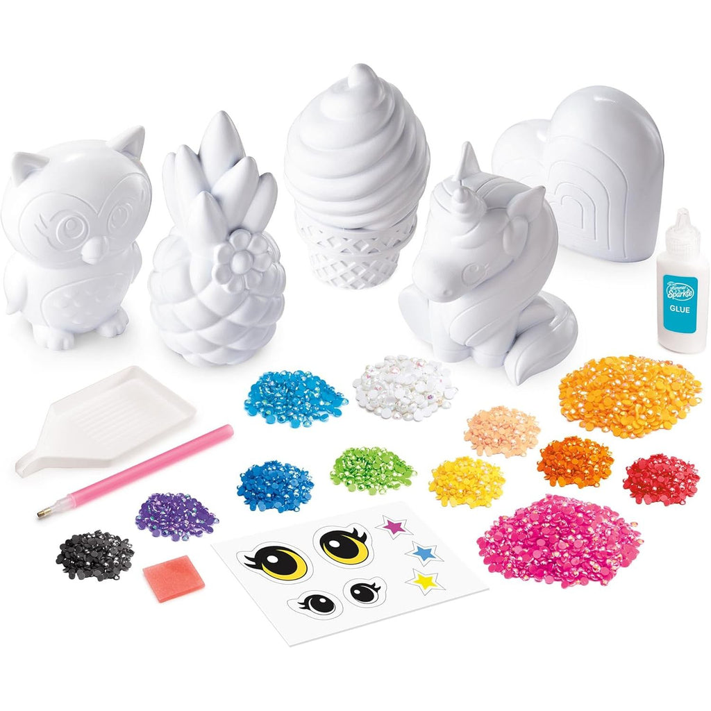 Shimmer 'n Sparkle 3D Crystal Gem Creations Playset Age- 8 Years & Above