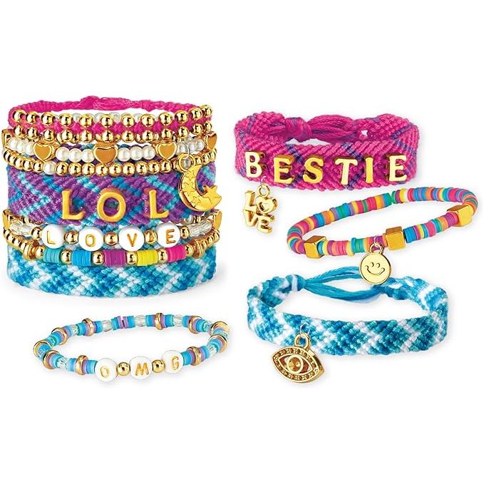 Shimmer 'n Sparkle Sparkling A-Z Fashion Bracelets Age- 4 Years & Above