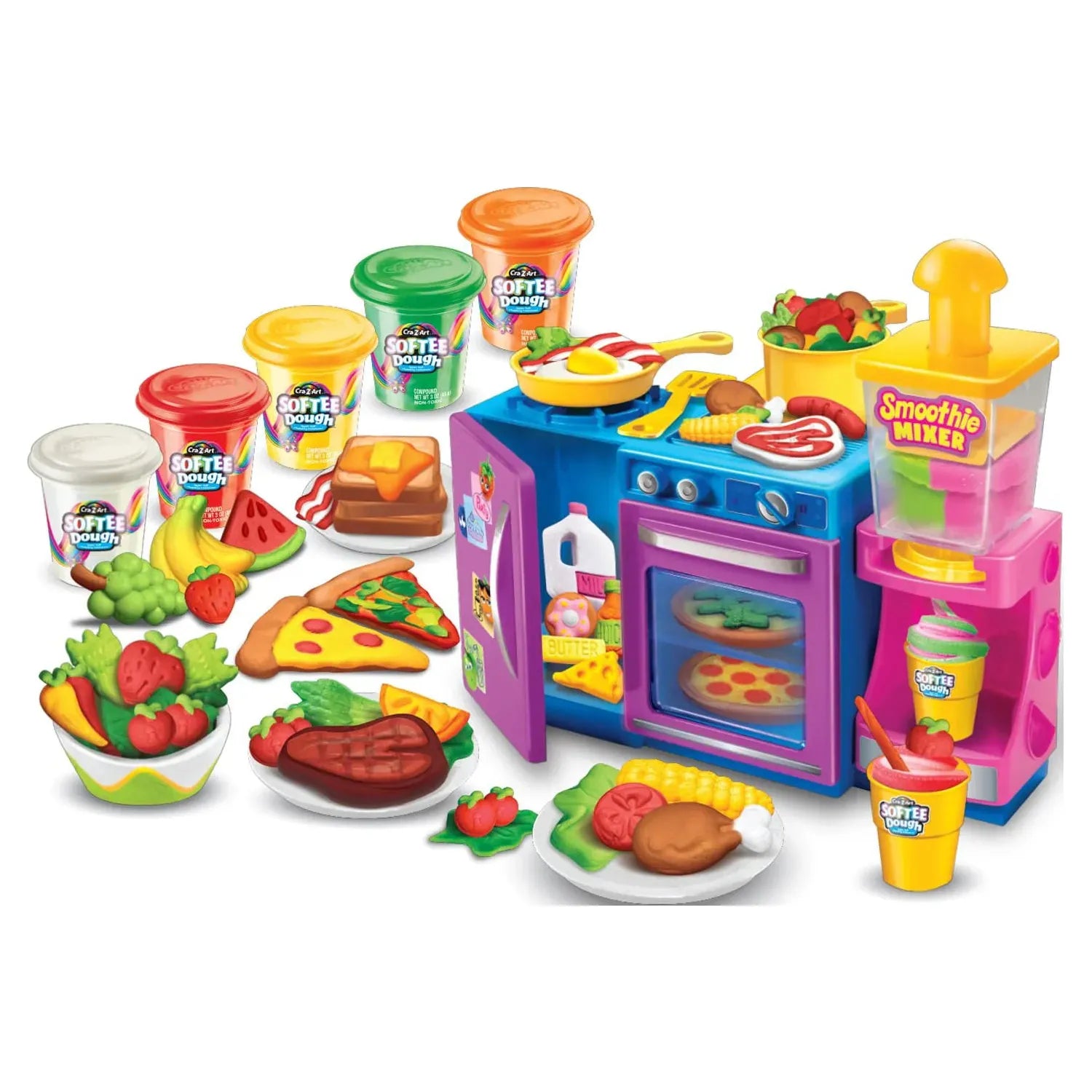Softee Dough Meal Time Fun Multicolor Age- 3 Years & Above