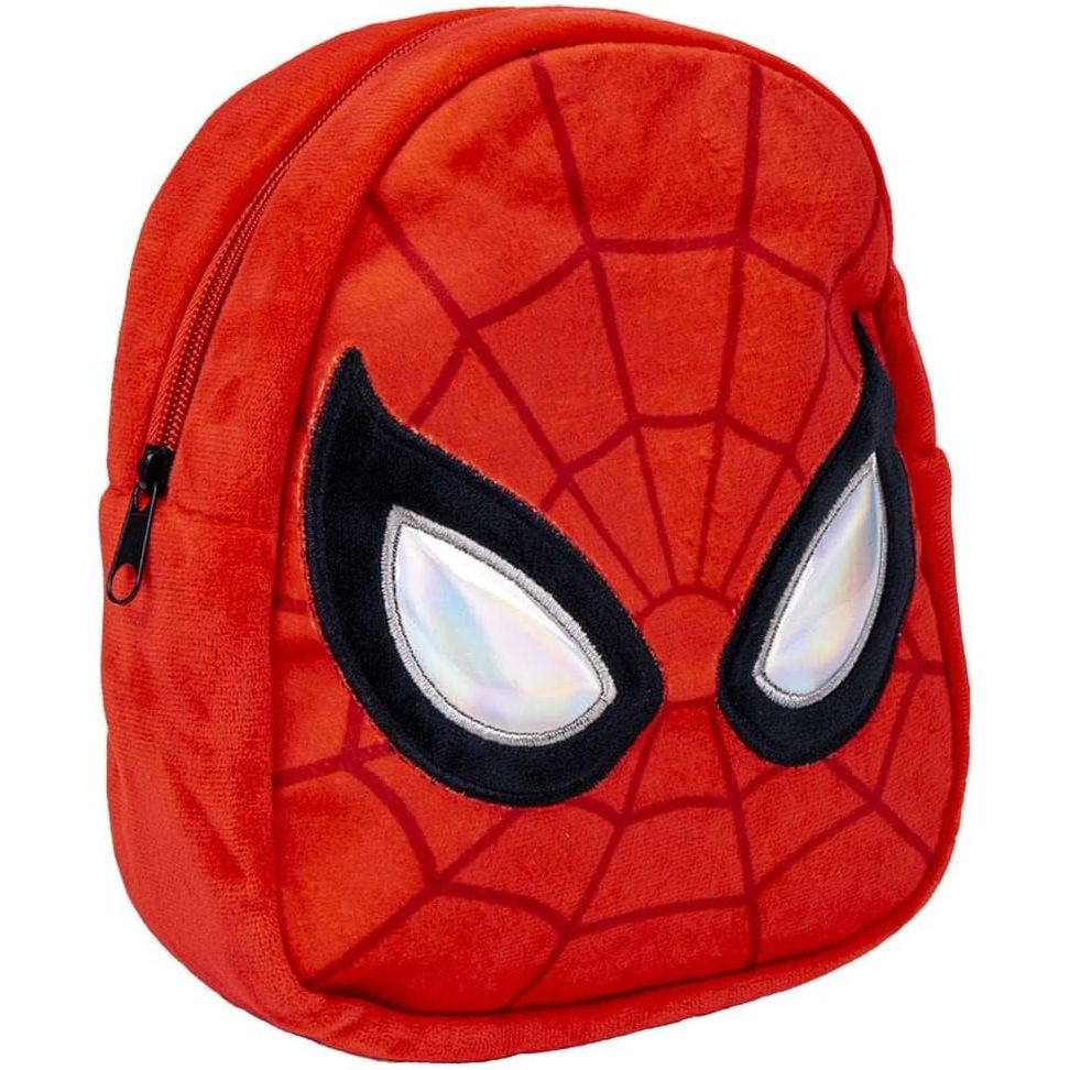 Spiderman Soft Toy Kids Backpack  22 cm with  Adjustable Shoulder Straps  4318 Age- 3 Years & Above