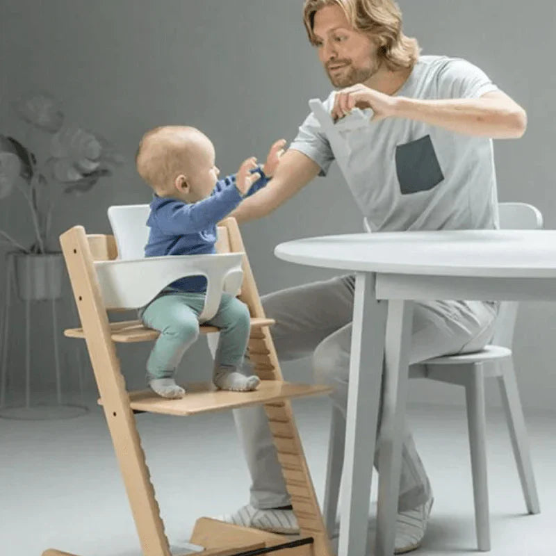 Stokke Tripp Trapp Baby Set White Age- 6 Months & Above - Peekaboo