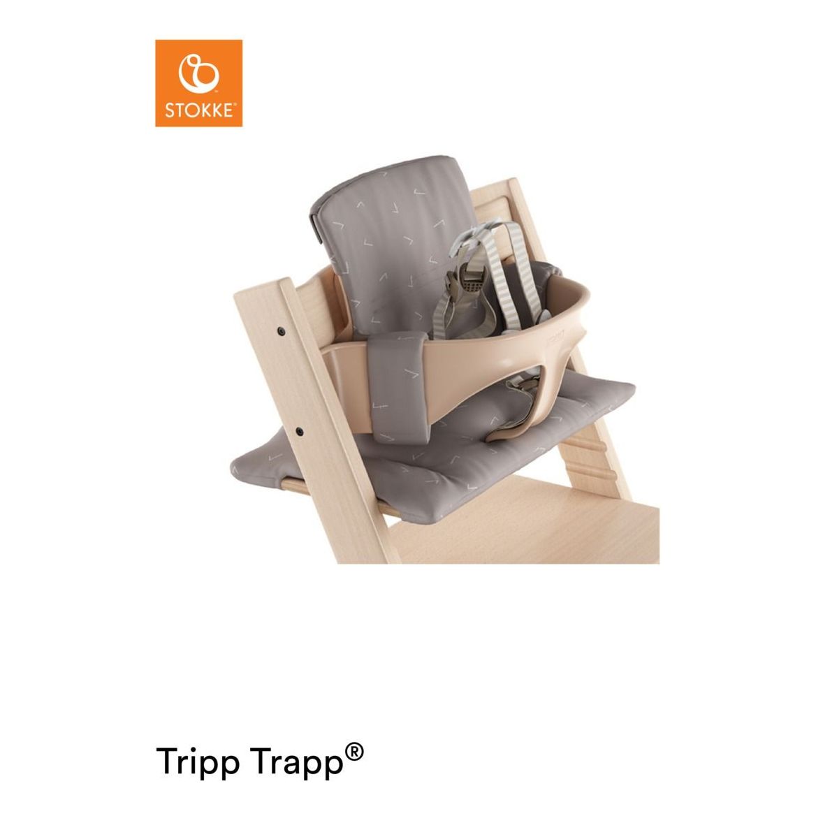 Stokke Tripp Trapp Harness Beige Age- 6 Months & Above