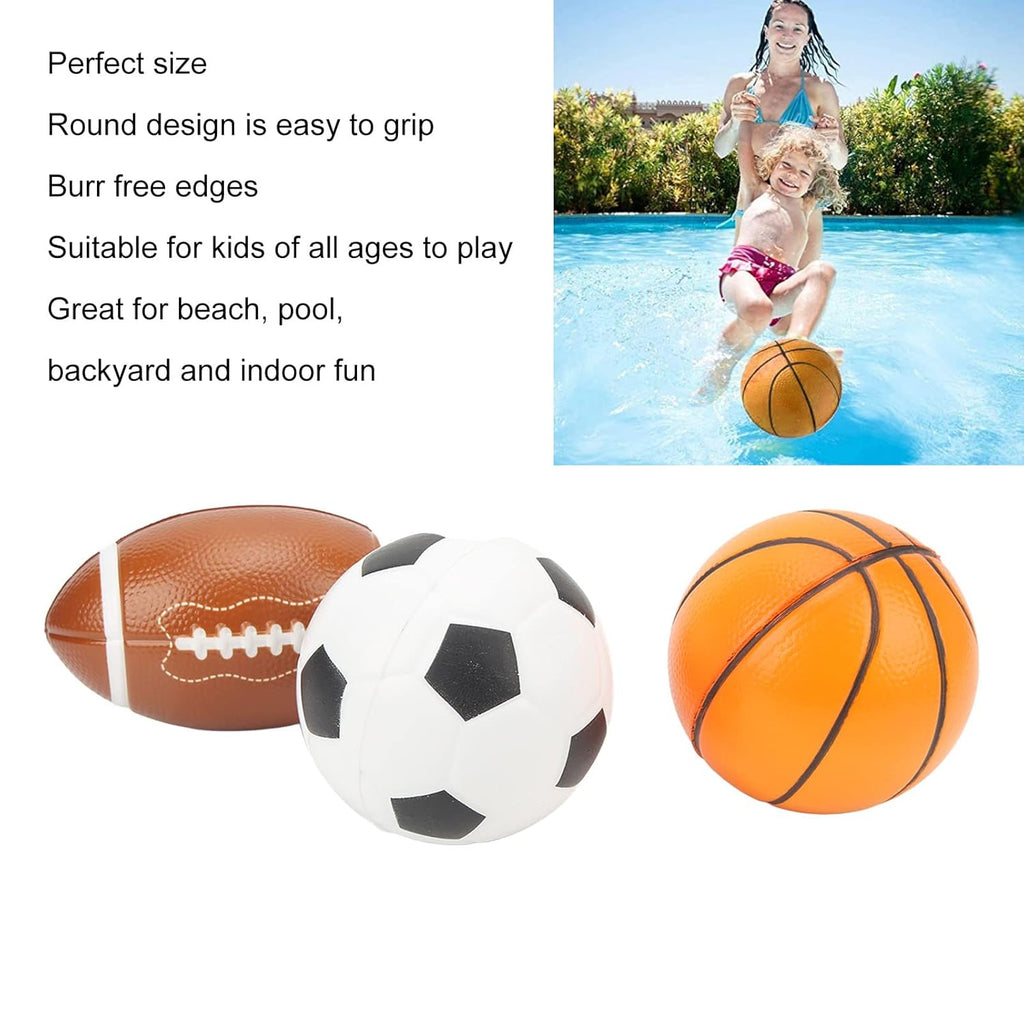 Sunmatt  Inflatable Soccer Ball Large 3 Ft Assorted  Age- 4 Years & Above