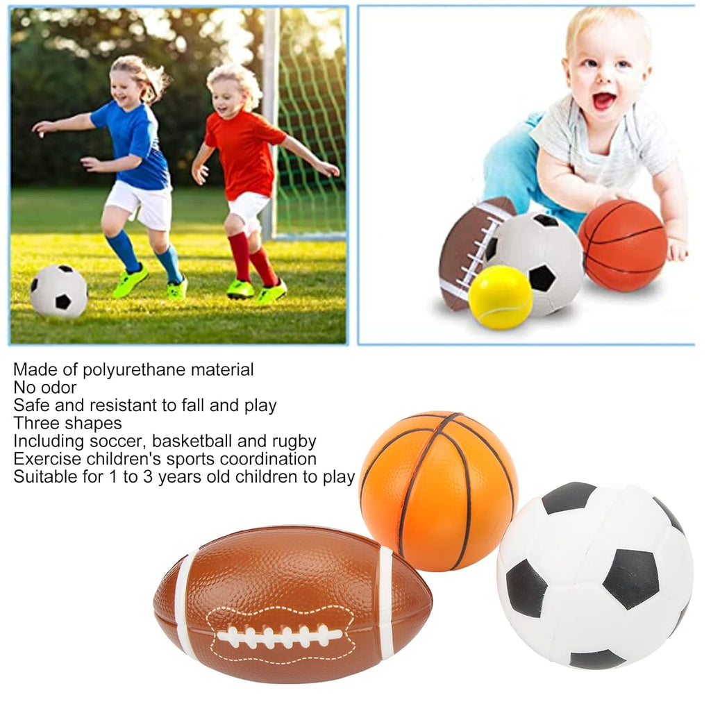 Sunmatt  Inflatable Soccer Ball Large 3 Ft Assorted  Age- 4 Years & Above