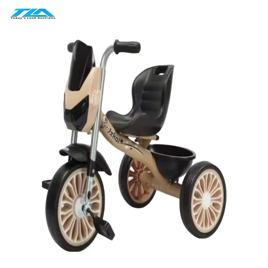 Sunmatt Kids Tricycle with EVA Wheels, Anti-Skid Paddles & Backrest  Assorted Single Age- 3 Years & Above