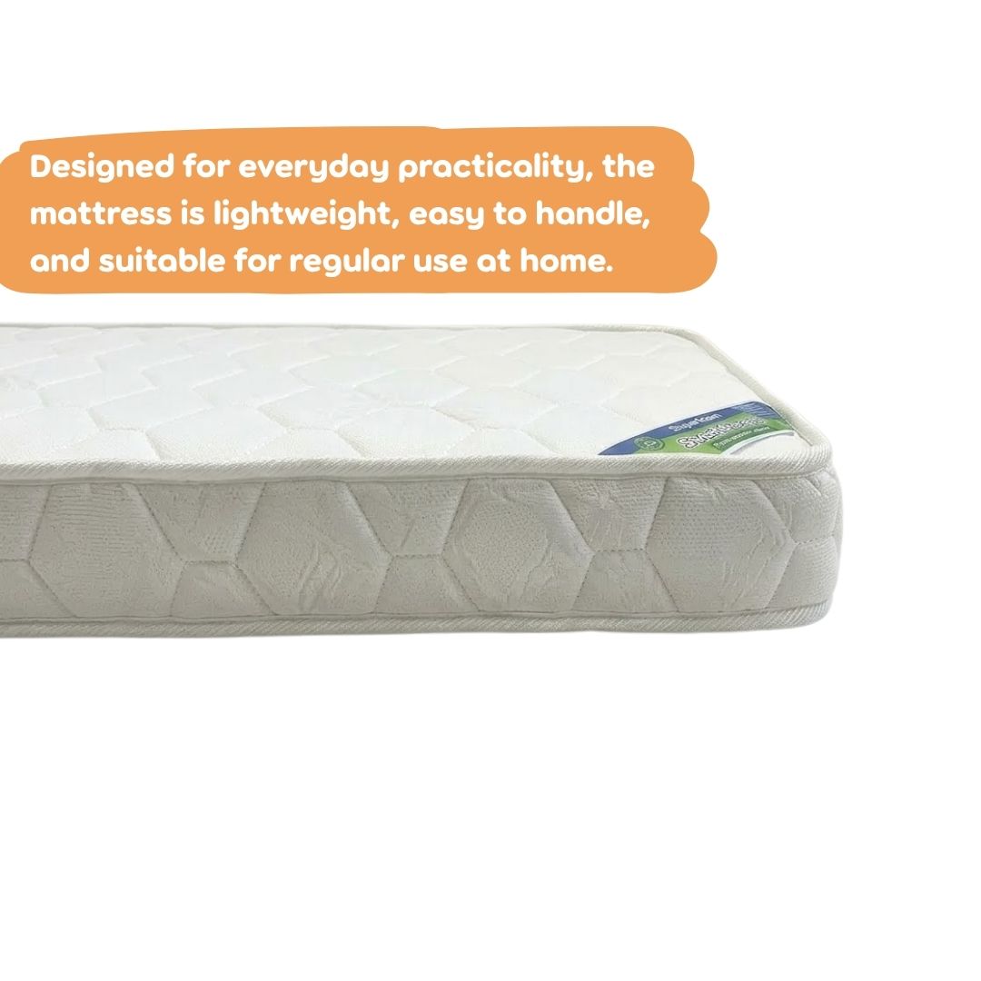 Superfoam Sweatdream Baby Essential Cot Mattress (120Cm X 60Cm ) Age- Newborn & Above