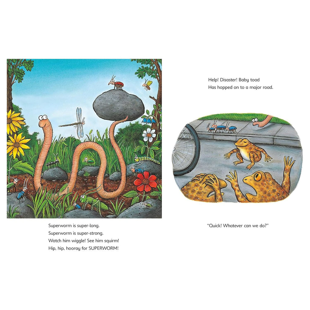 Superworm Early Reader Kids Story Books by Julia Donaldson