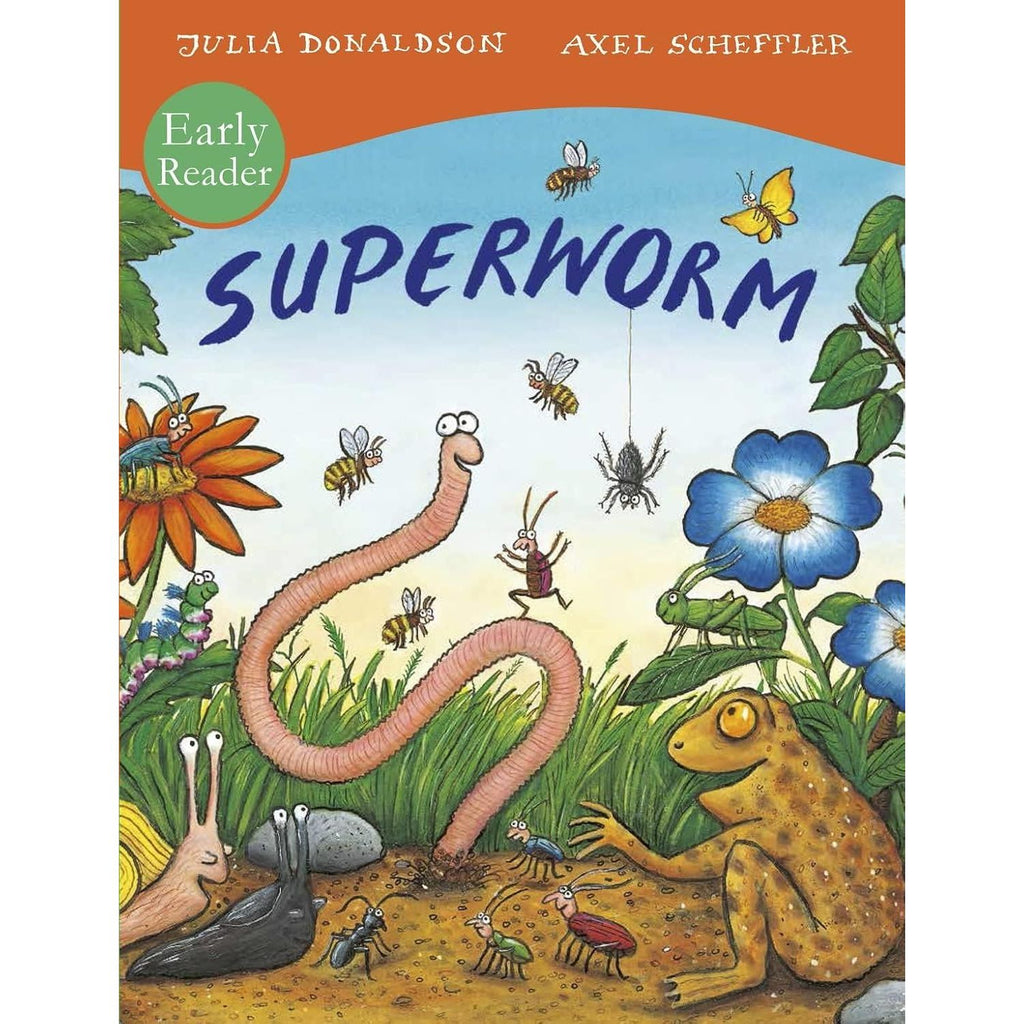 Superworm Early Reader Kids Story Books by Julia Donaldson