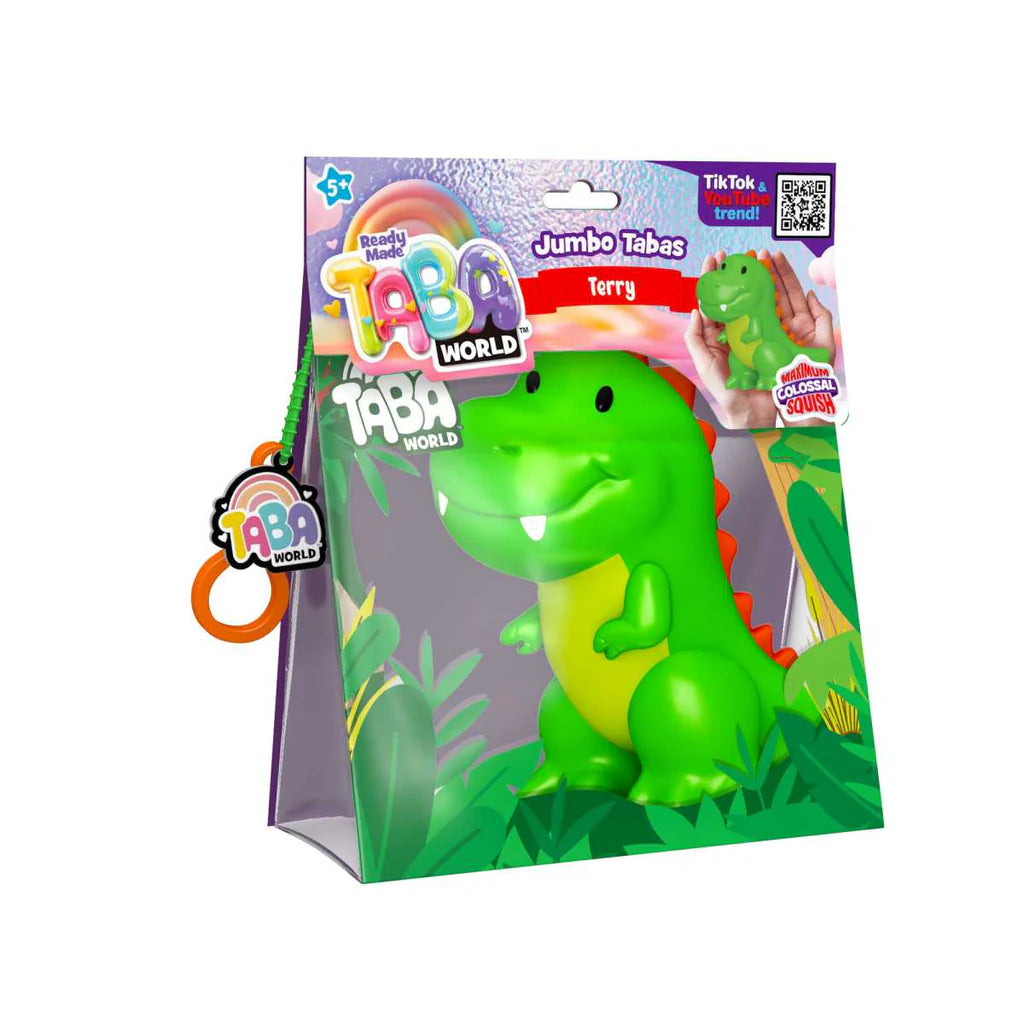 Taba Jumbo Dino Squishy 855403 - Big Dino Energy in Every Squeeze Age- 3 Years & Above