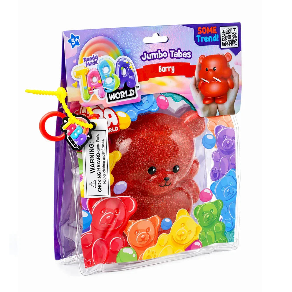 Taba World Gummy Jumbo Squishy 855402 - Jumbo Size, Jumbo Fun  Age- 3 Years & Above