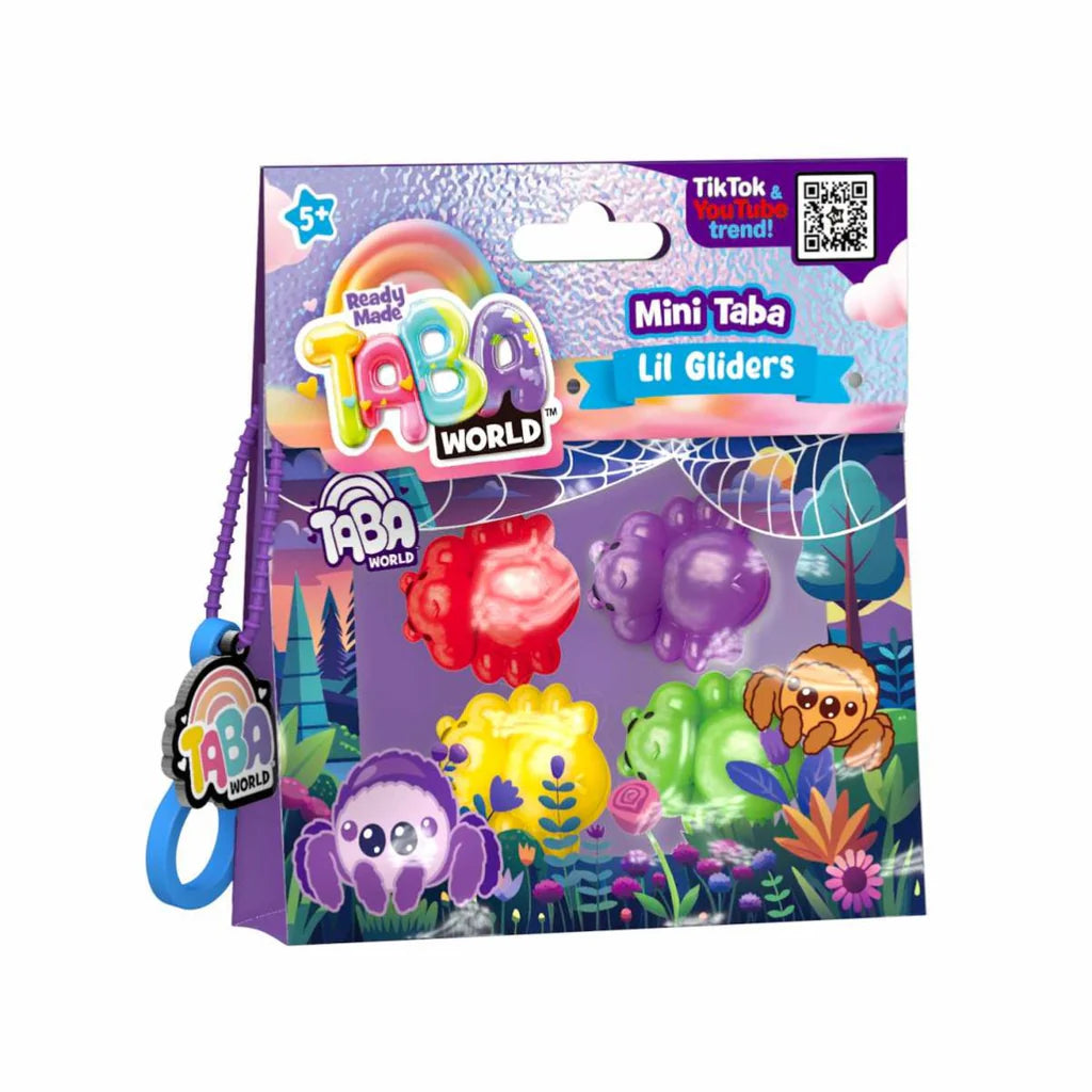 Taba World Mini Spider Squishy 855409 - Eight Legs, One Very Good Squeeze Age- 5 Years & Above
