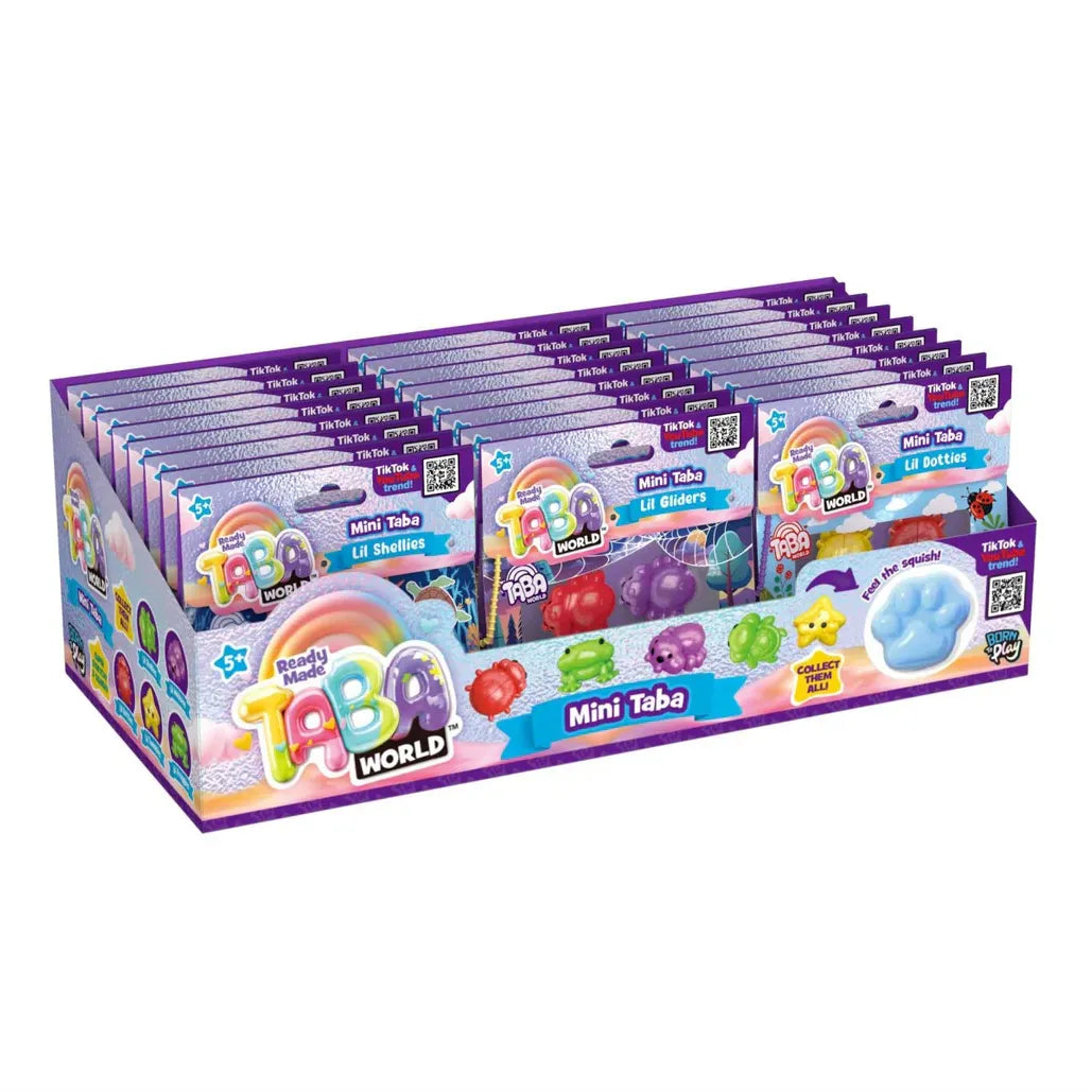 Taba World Mini Spider Squishy 855409 - Eight Legs, One Very Good Squeeze Age- 5 Years & Above