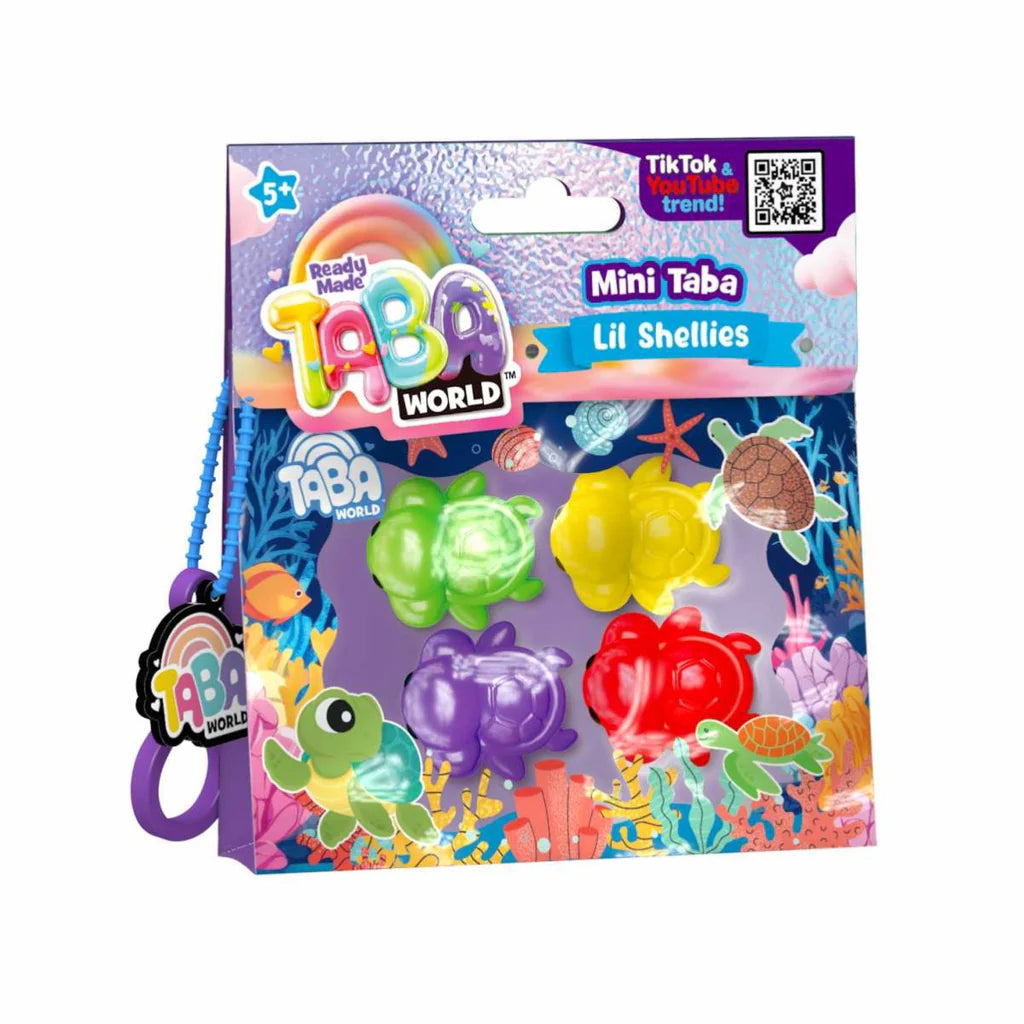Taba World Mini Turtle Squishy 855408 - Slow And Squishy Wins The Race  Age- 5 Years & Above