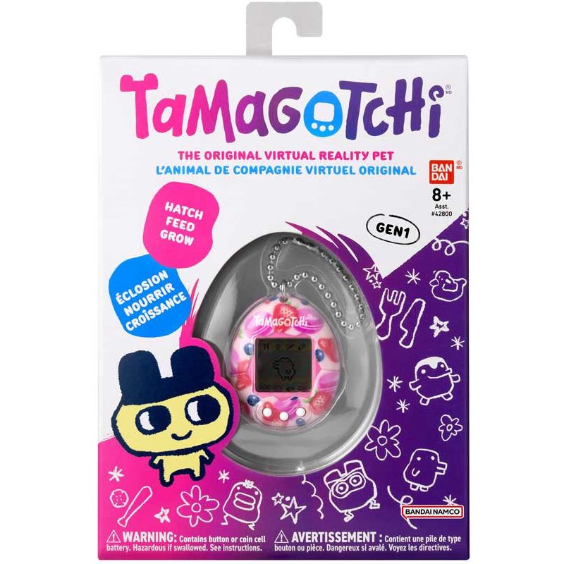 Tamagotchi Original Berry Delicious Digital Pet Game Multicolor Age- 8 Years & Above