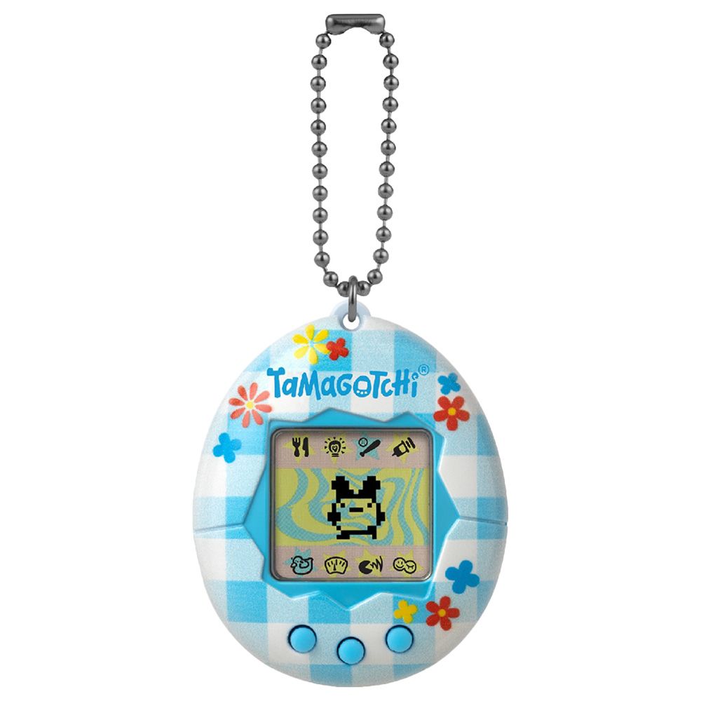 Tamagotchi Original Flower Gingham Digital Pet Game Multicolor Age- 8 Years & Above