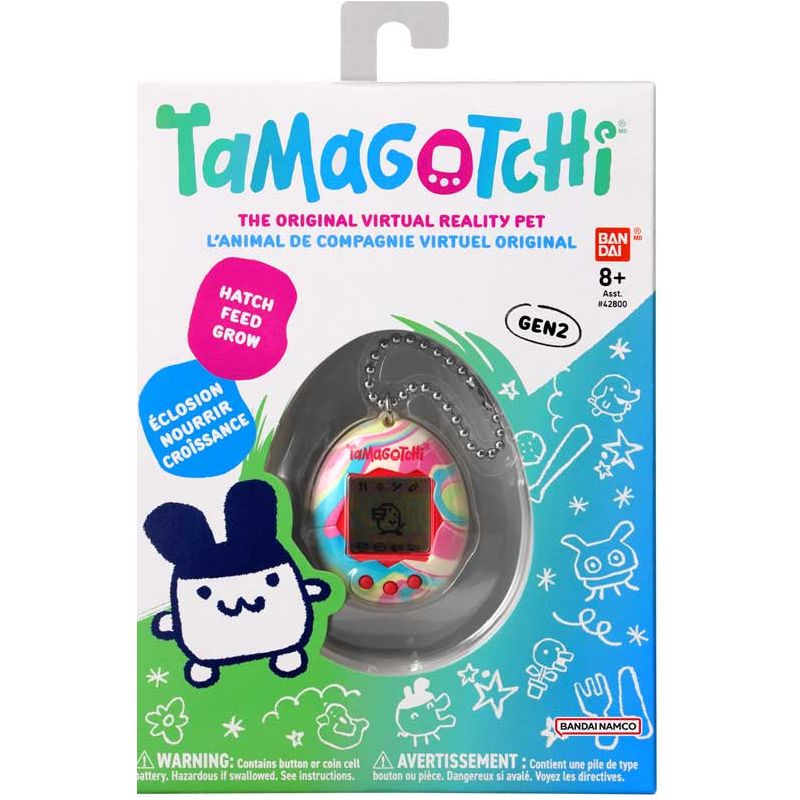 Tamagotchi Pastel Marble Virtual Pet Game Multicolor Age- 8 Years & Above