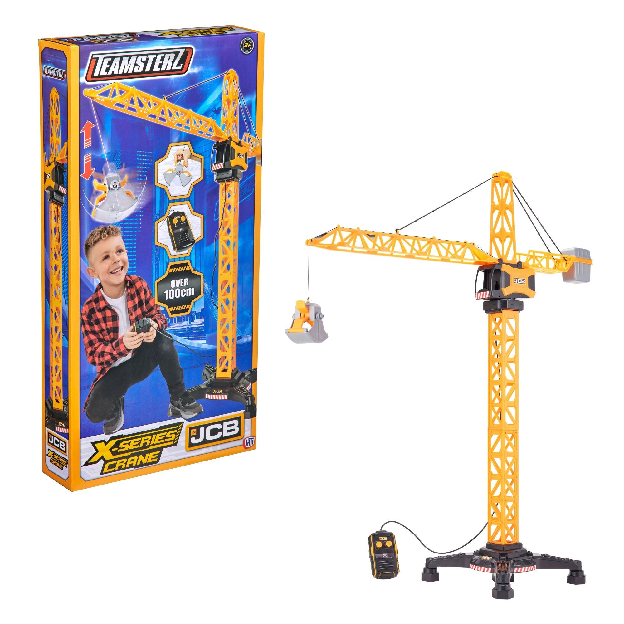 Teamsterz JCB X Series Remote Control Crane Playset 1417290 Age- 3 Years & Above