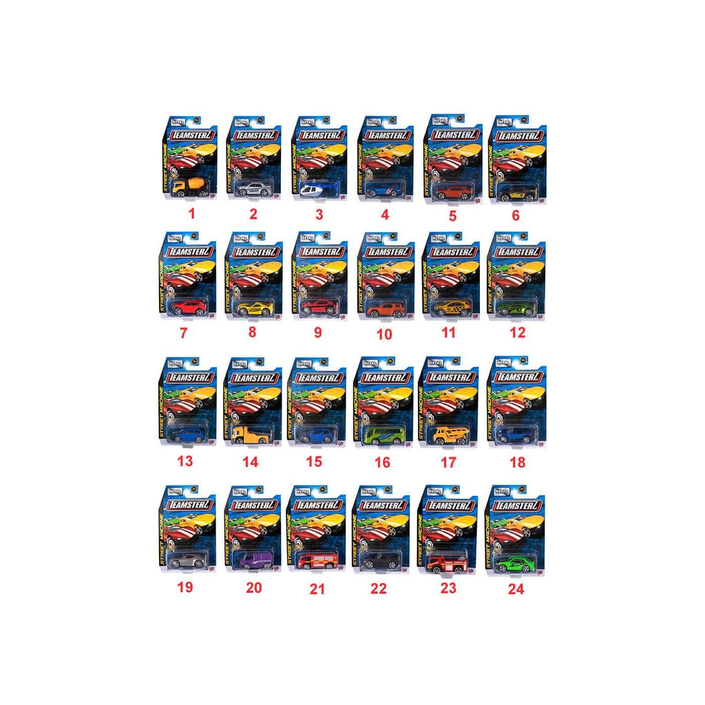 Teamsterz S/M Die-Cast Single Blister Age- 3 Years & Above