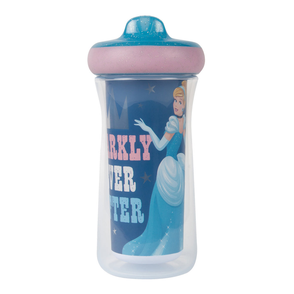 The First Years Cinderella Insulated 9Oz Sippy Cup Pack of 2 Blue Age- 12 Months & Above