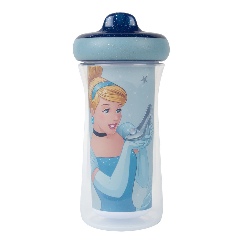 The First Years Cinderella Insulated 9Oz Sippy Cup Pack of 2 Blue Age- 12 Months & Above