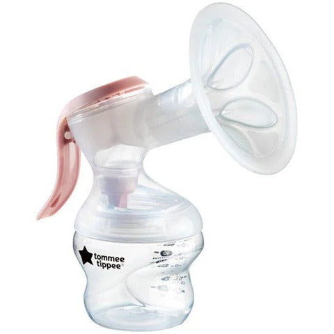 Tommee Tippee Manual Breast Pump Clear for Moms