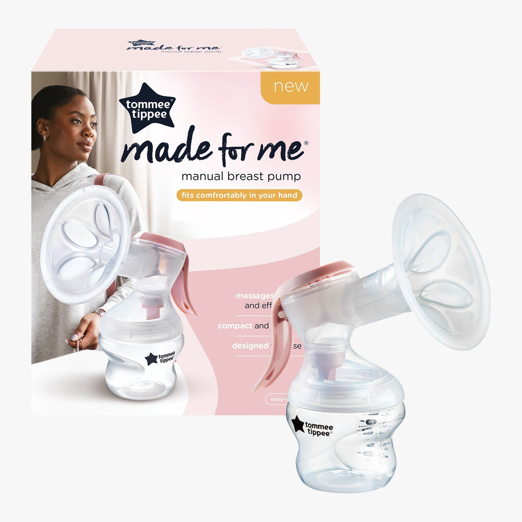 Tommee Tippee Manual Breast Pump Clear for Moms