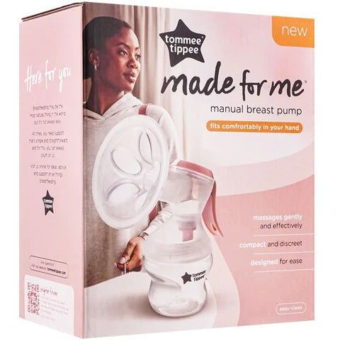Tommee Tippee Manual Breast Pump Clear for Moms